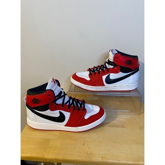Nike Air Jordan 1 Ajko White Red Black 2021 DA9089-100 Shoes Size 10 main image 14